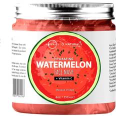 Facial Masks Naturals Face Hydrating & Acne Fighter Watermelon Vegan Gel Vitamin C. Moisturizer. Hyaluronic Acid