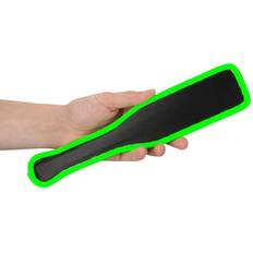 Green Dildos Glow in the Dark Paddle Neon Green/Black