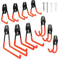 Garage wall tool storage Valuemax garage hook 10pk heavy duty steel garage storage hook&hanger wall mount