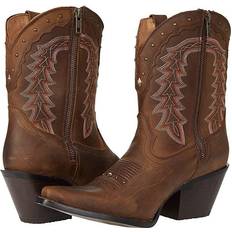 Ankle Boots Durango Ladies Crush 8in Booties Brown Brown