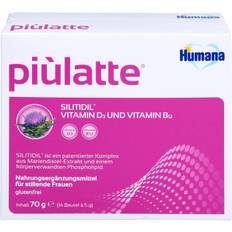 Integratori Humana Press, Nahrungsergänzungsmittel, piùlatte SILITIDIL Vitamin D3 Vitamin B12