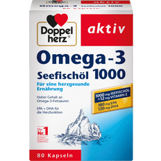 Doppelherz Seefischöl Omega3 1000 80 Kapseln