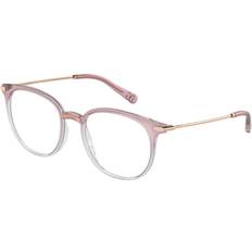 Dolce & Gabbana DG5071 3303 da Vista Rosa per Donna (Solo Montatura)