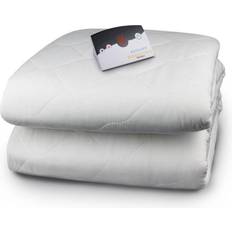 Twin mattress pad Store Quilted Heated Twin Mattress Cover White (190.5x)