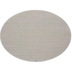 Chilewich Easy Care Bay Weave Oval Vinyl D Place Mat Brown