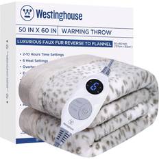 Heated throw Westinghouse Heated Throw Blankets Gray