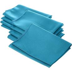 Turquoise Cloth Napkins Linen 10-Pack Poly Cloth Napkin Turquoise