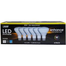 Feit electric light bulbs Feit Electric dimmable led br30 bulbs 6-pack