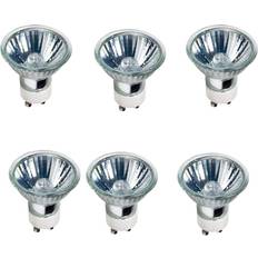 Philips GU10 LED Lamps Philips 50-Watt MR16 Halogen GU10 TwistLine Dimmable Light Bulb 6-Pack