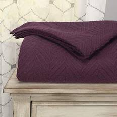 Cotton - Purple Blankets Superior Impressions FQ PL Metro Blankets Purple