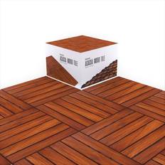 Interlocking wood floor tiles Flybold 000055WINB Outdoor Flooring