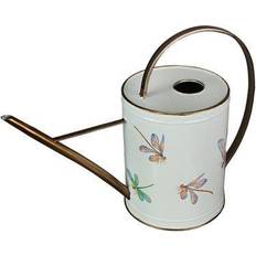 Metal Fountains & Garden Ponds Metal Vintage Enamel Dragonfly Watering Can Plant X