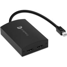 Cables Prophecy 1x2 Mini DisplayPort 1.2 2 Splitter mDP to Dual Windows