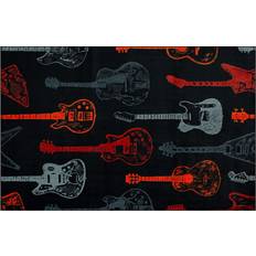 Carpets & Rugs Mohawk Home Guitar Montage Red