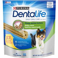 Purina Dog Pets Purina Dentalife Daily Oral Care Adult Small and Medium Breed Chicken Flavor Dog Treats 40-pack