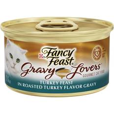 Gourmet cat food Purina fancy feast gravy wet cat food lovers