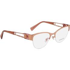 Versace Pink Glasses & Reading Glasses Versace VE 1278 1475 Brushed Rose Gold