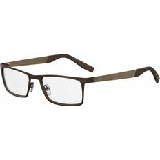 Hg 54 HUGO BOSS Demo Rectangular Mens Eyeglasses HG 0228 0YZ4 54 Brown OS