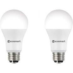 3 way light bulb EcoSmart 40/60/100-Watt Equivalent A19 Energy Star 3-Way LED Light Bulb Daylight 2-Pack