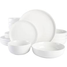 Kitchen Accessories Gibson Home Oslo Rim Dinner Set 12