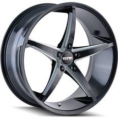 18" - 5/120 Car Rims Touren TR70 Black 18X8 5/120 ET35 CB74.1