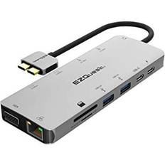 Usbc hubs Ezquest X40213 Dock USB-C Multimédia 13 Ports