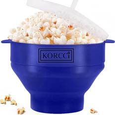 Microwave popcorn popper Popcorn Popper Free Silicone Hot Air Microwavable Popcorn Maker Bowl