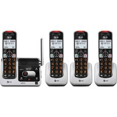 At&t cordless phones with answering machine AT&T bl102-4 dect 6.0 4-handset cordless phone for home with answering machin