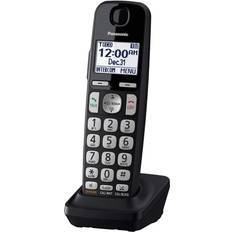 Panasonic Landline Phones Panasonic ï¿½ DECT 6.0 Cordless Expansion Handset For KX-TGE433B/KX-TGE445B Phone Systems, KX-TGEA40B1