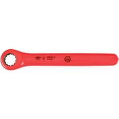 Wiha Ratchet Wrenches Wiha Box End 17 12 Point, Single End - Chrome Vanadium Steel Part #21217 Ratchet Wrench