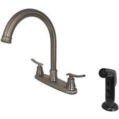 Kingston Brass Jamestown Collection FB7794JLSP Centerset Gray