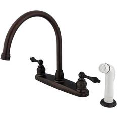 Kingston Brass KB725AL Vintage Centerset Kitchen Faucet Brown