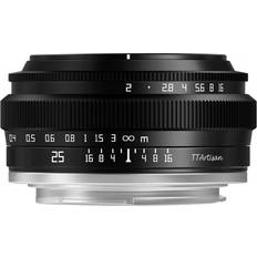 7/5 Camera Lenses TTArtisan APS-C 25mm F2 for M4/3