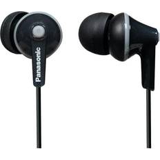 Panasonic Headphones Panasonic RP-TCM125-K Earbuds With Remote & Microphone