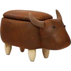 Beanbags Critter Sitters 15-In. Seat Cow Animal Shape