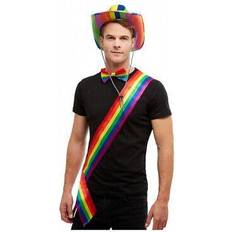 Accesorios de Foto, Sombreros de Fiesta y Bandas Horror-Shop Regenbogen Schärpe