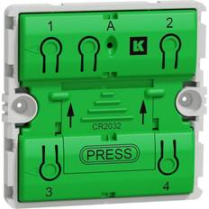 Lk fuga wiser Schneider Electric LK Fuga batteritryk med 4 slutte - uden afdækning
