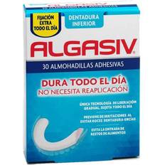 Fijadores Dentales Algasiv Almohadillas Adhesivas 30-pack