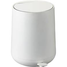 Blanc Poubelles à pédale Zone Denmark Nova (330132)