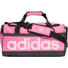 Rosa Duffel- & Sportsbager adidas Essentials Linear Duffel Bag Medium - Pulmag/Black/Clpink