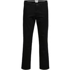 Selected Slim Fit Chinos - Black