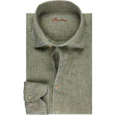 Fitted Body Cuff Shirt - Green