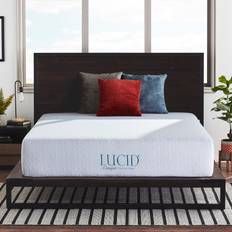 Beds & Mattresses Lucid Comfort Collection 10 inch Queen Polyether Mattress