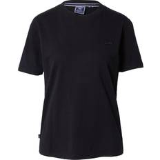 T shirt tencel Superdry Tencel Woven T-shirt - Black