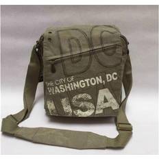 Wedo USA Canvas Men's Stylish Letters Messenger Bag