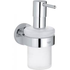 Vetro Portasapone e Dispenser Grohe Essentials (40448001)