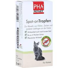 Haustiere Spot-on Tropfen f.Katzen 2x1.5 Milliliter