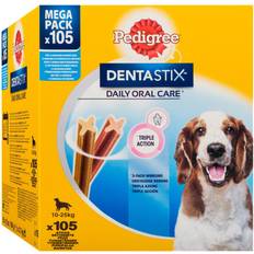 Animali domestici Pedigree Dentastix Snack Per La Igiene Orale 10-25 kg 105 Pezzi