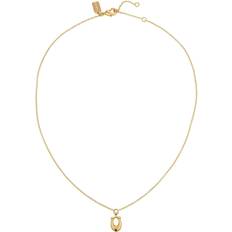 Coach Signature Necklace - Gold/Transparent