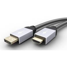 Goobay HDMI 2.0 - DisplayPort M-M 1m